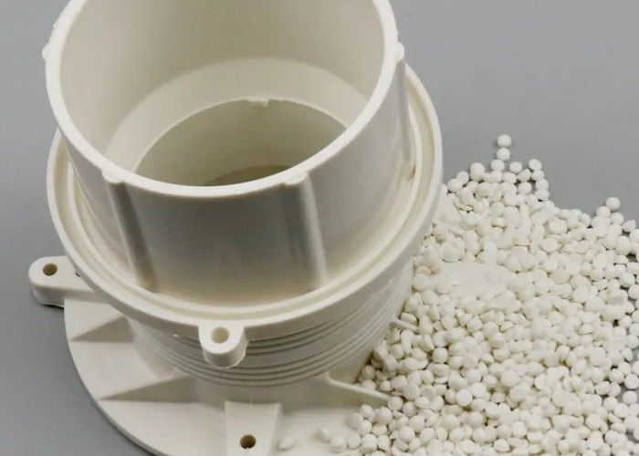 Rigid PVC Compound Granules For Injection Pipe Fitting High Impact Strength UPVC Compound Pellets