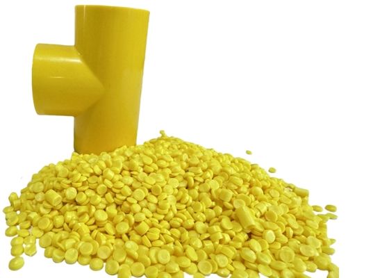 خدمة OEM صياغة الحقن حبيبات PVC جامدة دائمة مركب UPVC لتجهيزات الأنابيب عالية القوة مقاومة للانفجار حقن مواد خام صلبة مركب PVC حبيبات للقطع الكهربائية مربع